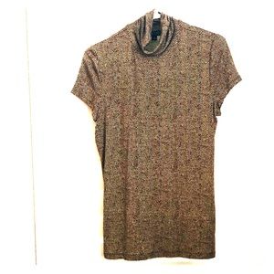 Lauren Ralph Lauren brown/cream short sleeve M